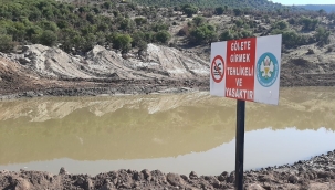 Hayvan İçme Suyu Göletlerine Girmeyin Uyarısı