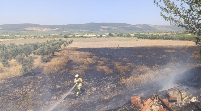 İtfaiyeden Anız Yangını Uyarısı