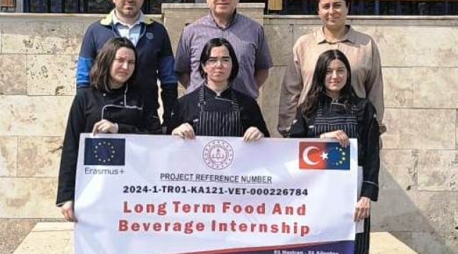 MTAL'in 3 Öğrencisi Avrupa Stajında