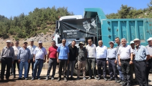 Karaağaç Yakaköy Yolunda Asfaltlama Başladı
