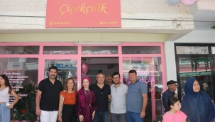 Asel Çiçekçilik Düzenlenen Törenle Açıldı