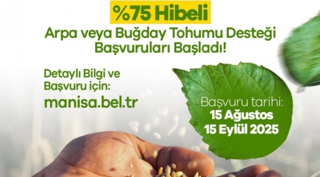 Büyükşehir'den Üreticilere Destek