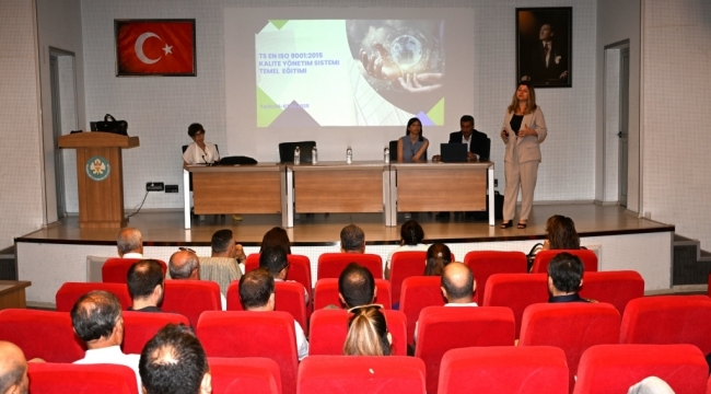 Daire Başkanlarına Kalite Yönetimi Eğitimi