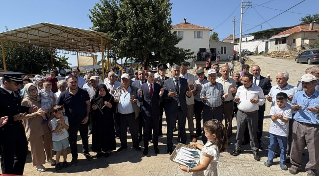 Şehit Mehmet Tozun Çeşmesi Törenle Açıldı