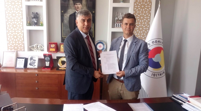 Ticaret ve Sanayi Odası ile Yüksekokul Arasında İşbirliği Protokolü