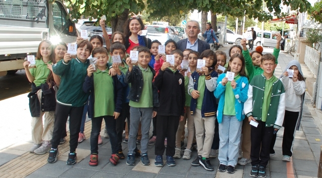 5 Eylül İlkokulu Öğrencilerinden Farkındalık Etkinliği