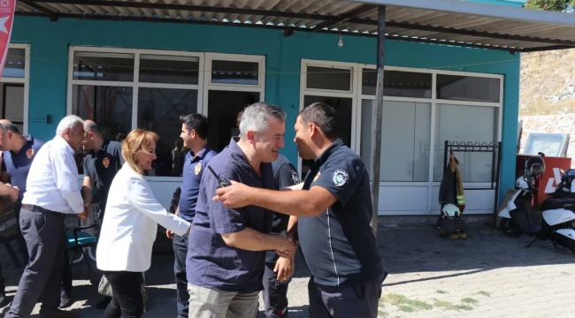 Başkan Büke İtfaiyecileri Unutmadı