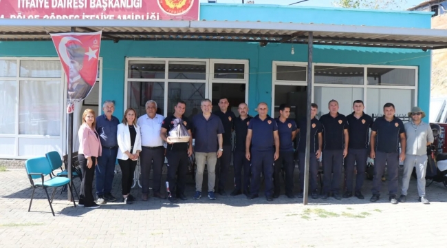 Başkan Büke İtfaiyecileri Unutmadı