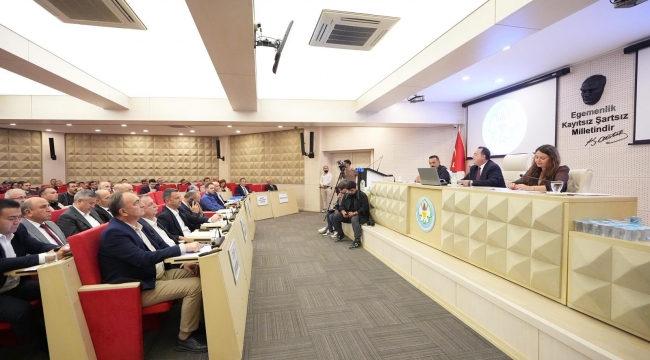 Büyükşehir Meclisi Ekim Ayı Toplantısı Yapıldı