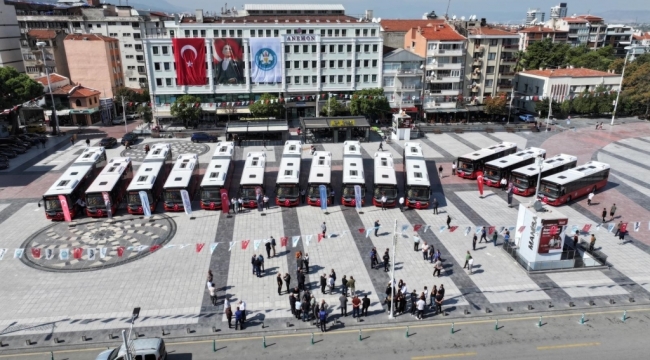Büyükşehirden Toplu Ulaşım İçin 35 Yeni Otobüs