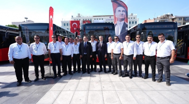 Büyükşehirden Toplu Ulaşım İçin 35 Yeni Otobüs