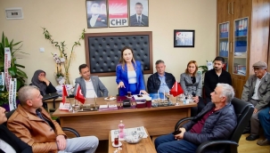 CHP İl Başkanı Özalper İlçe Örgütlerini Ziyaret Etti