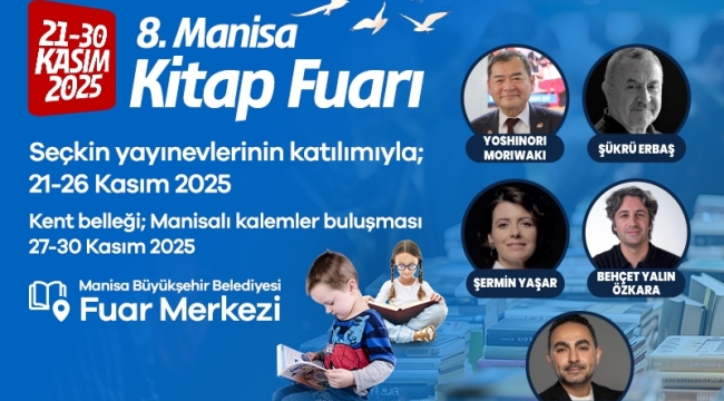 8.Manisa Kitap Fuarı Başladı