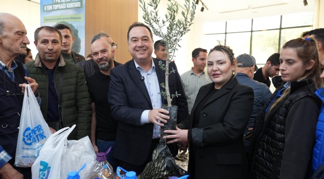 Atık Pil Getirene Zeytin Fidanı