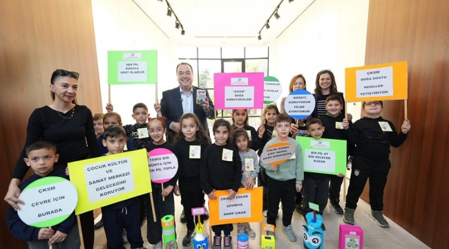 Atık Pil Getirene Zeytin Fidanı