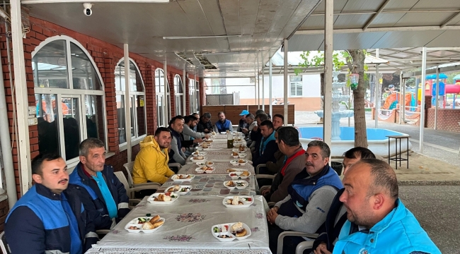 Büyükşehir Personeli Kahvaltıda Bir Araya Geldi