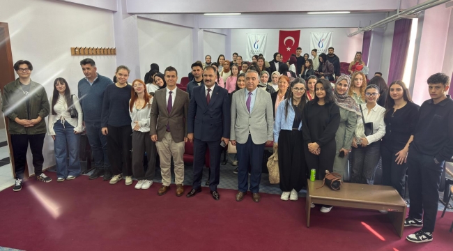 Demirci Belediye Başkanı Kara Yüksekokulda Konuştu