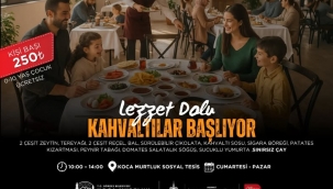 Kocamurtluk Sosyal Tesislerinde Kahvaltı Servisi Başladı