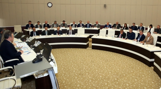 Üniversite-Sanayi İşbirliği Toplantısı Yapıldı