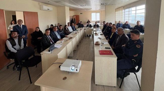 Bağımlılıkla Mücadele Koordinasyon Toplantısı Yapıldı