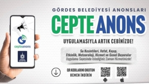 Cepte Anons Uygulaması Hizmete Geçti