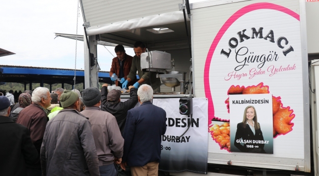 Gülşah Başkan İçin Lokma Dağıtıldı