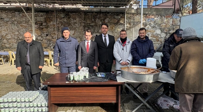 İlçe Tarım Müdürlüğünden Pilav Ayran İkramı