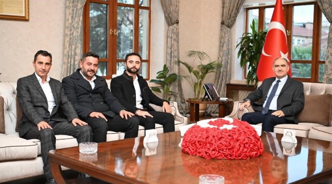 Vali Özkan Gördes Heyetini Ağırladı 