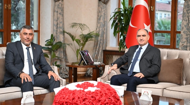 Vali Özkan Gördes Heyetini Ağırladı 