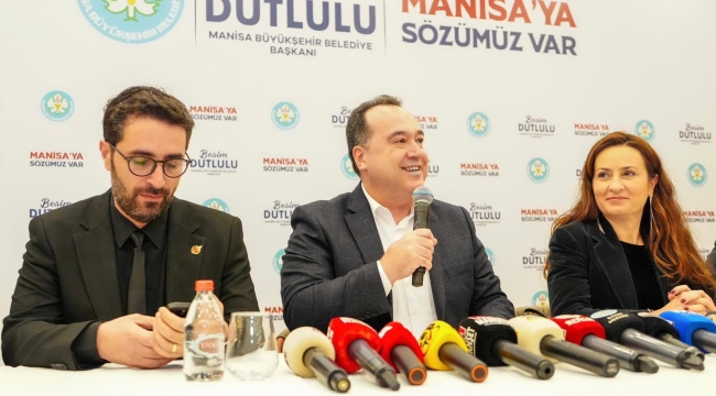Başkan Dutlulu Basın Mensuplarıyla Buluştu: "2026 Hizmet Yılı Olacak"