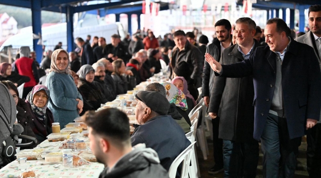 Büyükşehirin İftar Davetinde Binlerce Vatandaşımız Buluştu