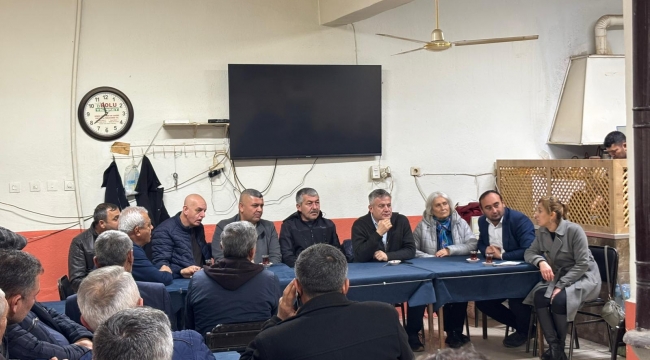 Çiğiller'de Üreticilerle Toplantı Yapıldı