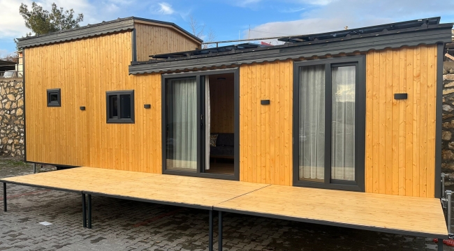 Gördes'te Üretilen İlk Tiny House Görücüye Çıkıyor