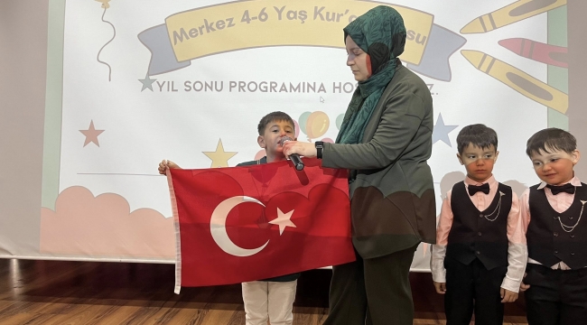 4-6 Yaş Kuran Kursunda Yıl Sonu Etkinliği