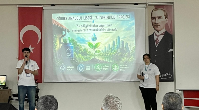 Gördes Anadolu Lisesinin 2 Projesi Dikkat Çekti