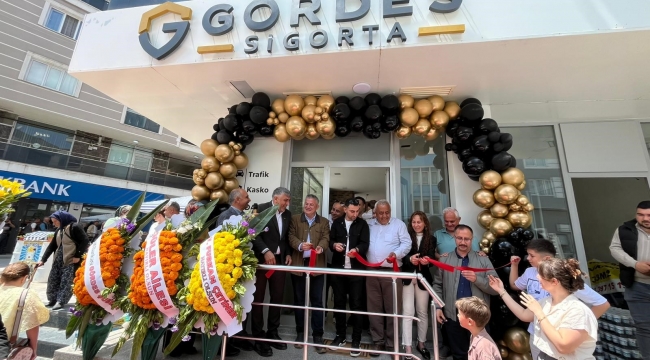 Gördes Sigorta Düzenlenen Törenle Açıldı