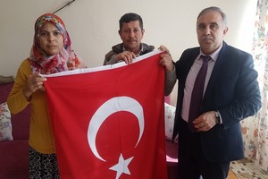 Başkan Akyol'dan Mehmetçiğin Ailesine Ziyaret