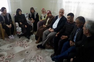 Vali Güvençer Şehit ve Gazi Aileleri Ziyaret Etti