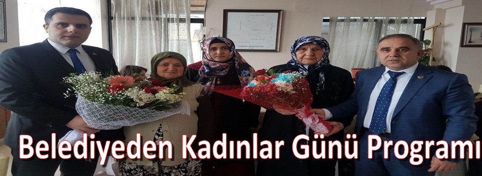 Belediyeden Kadınlar Günü Programı