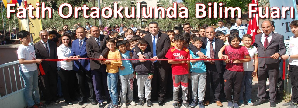 Fatih Ortaokulunda Bilim Fuarı