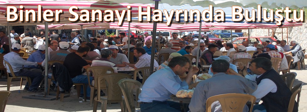Binler Sanayi Hayrında Buluştu
