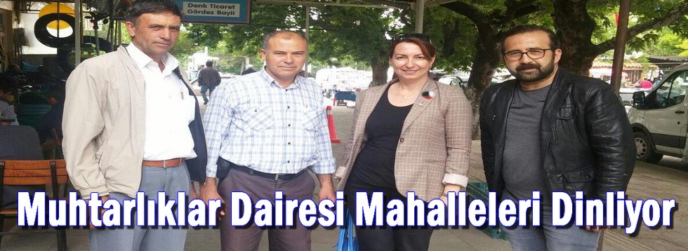 Muhtarlıklar Dairesi Mahallelerin Nabzını Tutuyor