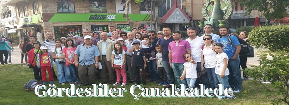 Gördeslilerden Çanakkale Gezisi