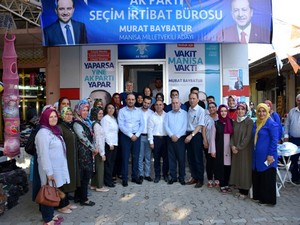 Baybatur Seçim Bürosunu Açtı