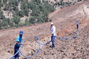 Kıymık'ın İsale Hattı Yenilendi