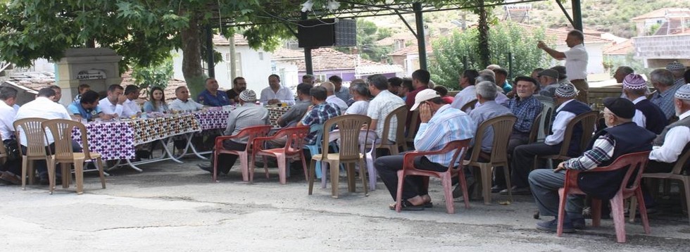 Kaymakam Uçar Halk Toplantısına Katıldı