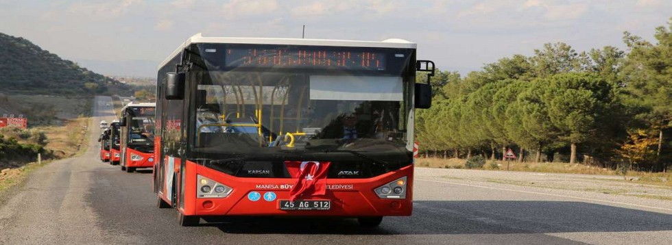 Bayramda Kırmızı Otobüsler Ücretsiz