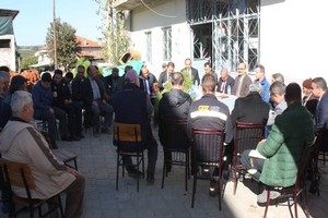 Korubaşında Halk Toplantısı