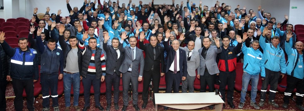 Büyükşehir Personeliyle Buluştu