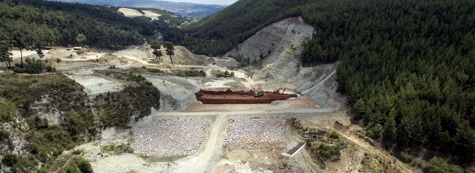 Karayağcı Barajında Çalışmalar Devam Ediyor